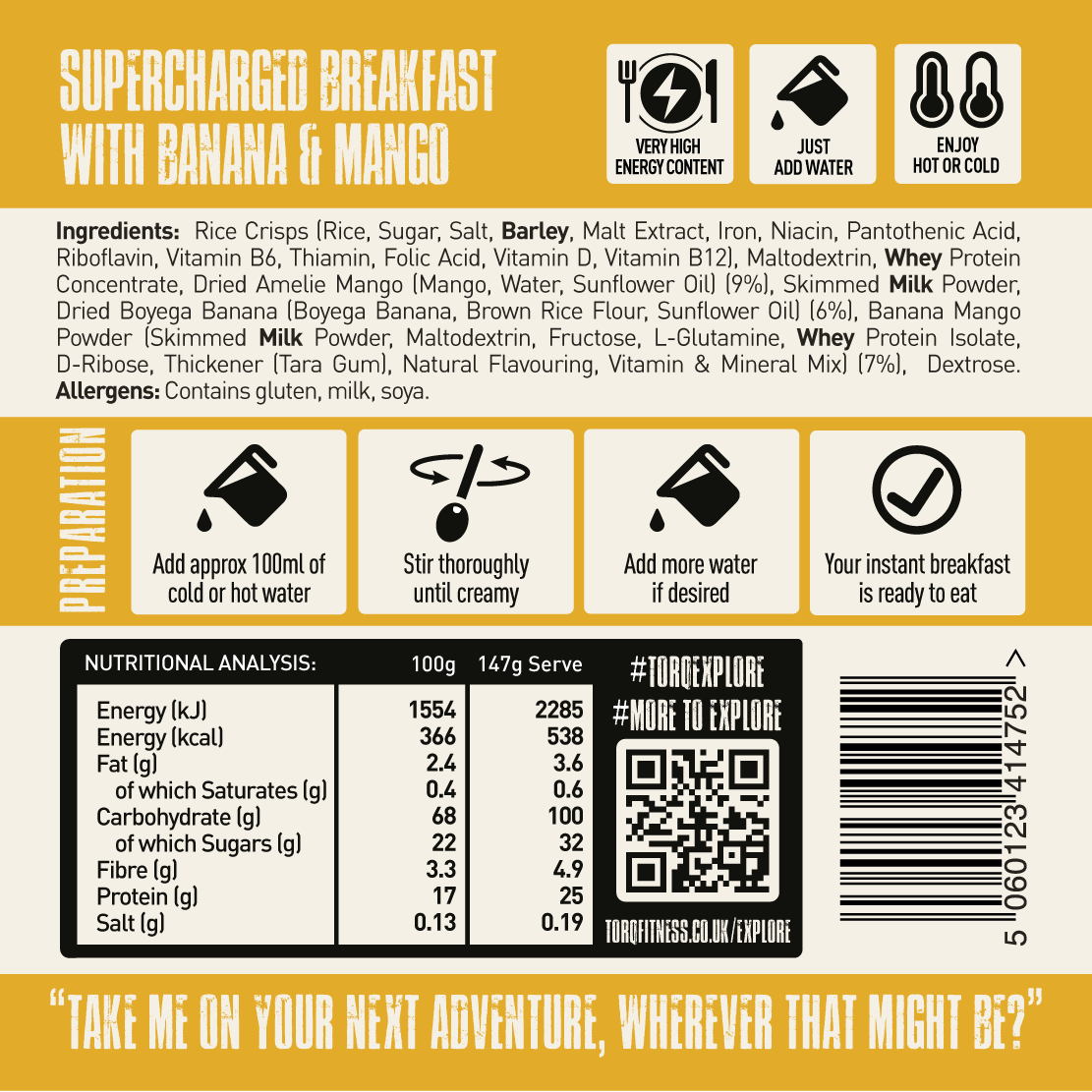 Explore Desayuno TORQ