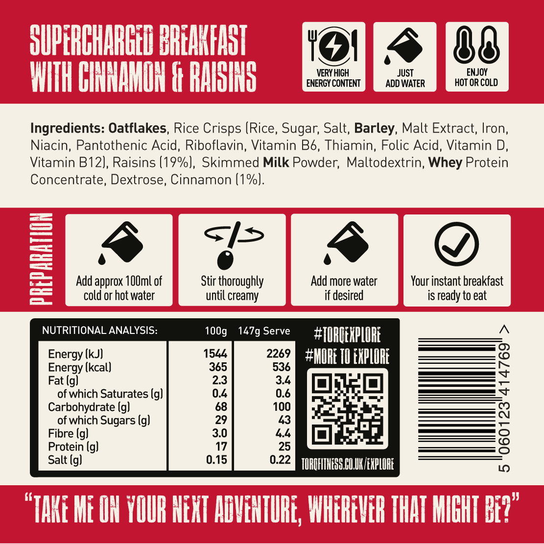 Explore Desayuno TORQ